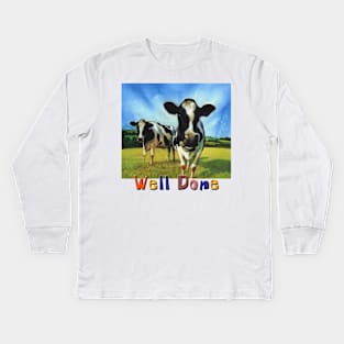 Cows Kids Long Sleeve T-Shirt